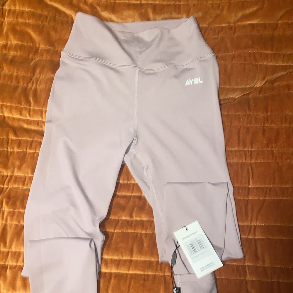 AYBL Lavender High Waisted Core Leggings - Size Small